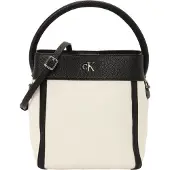 Calvin Klein Handtas zwart / wolwit