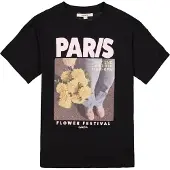 Garcia Shirt opaal / geel / zwart / wit