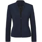 Goldner Blazers nachtblauw
