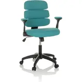 Hjh OFFICE Kinderdraaistoel Kid ERGOLINO B, een draaistoel met een ergonomische rugleuning