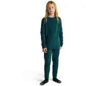Burton Heavyweight Fleece Basislaag Set Groen 12 Years Jongens,Meisjes