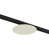 QAZQA Moderne beige plafondlamp voor railsysteem 1-fase 2-lichts - Iconic Pulley