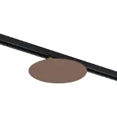 QAZQA Moderne bronzen plafondlamp voor 1-fase railsysteem 2-lichts - Iconic Pulley
