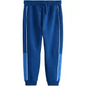 Next Broek blauw / royal blue/koningsblauw / wit