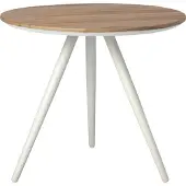 Intratuin Bijzettafel Keiss Naturel / Wit D 40 H 45 Cm