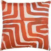 Intratuin Sierkussen Koert Rood / Wit 45 X 45 Cm