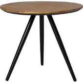 Intratuin Bijzettafel Keiss Naturel / Zwart D 50 H 35 Cm