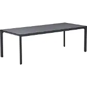 Garden Impressions Kasper tuintafel 220x93xH72 cm - donker grijs