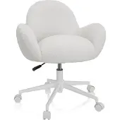 Hjh OFFICE Kinderstoel / Kinder bureaustoelen KID TEDDY I wit