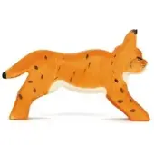 Ostheimer speelgoed lynx speelfiguur van karton - multicolor.