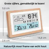 Nor-tec draadloos weerstation