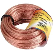 Hama Luidsprekerkabel 2x 1,5 mm² 10m transparant