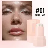 HANDAIYAN Glitter Jelly Highlight Stick - Silver Lake - 9g