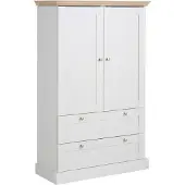 Loft 24 Binz-Kast - 5-deurs - Wit Eiken