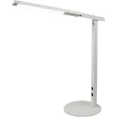 FABAS LUCE LED-tafellamp LB25, wit, met aanraakdimmer, 8W, 2700-5000K