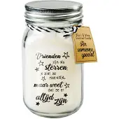 Paper Dreams Geurkaars In Glas - Vrienden Wit wit Glas Kaars