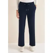 Cecil Dames Broeken met wijde pijpen - Blauw - XL