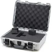 Nanuk 910 Case Silver with Foam