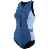 Zone3 Yulex Woman Sleeveless Neoprene Wetsuit Blauw 14 Vrouw