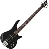 Gear4Music Chicago Bass Guitar by Black