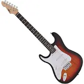 Gear4Music LA Left Handed Electric Guitar by Sunburst