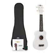 Gear4Music Ukulele Pack by White