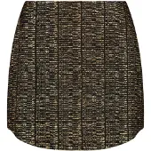 Studio Amaya Dames Rokken Eliza - Zwart - Maat S
