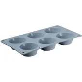 San Ignacio Siliconen mal voor 6 muffins, ø26.8x16.5x3cm.