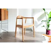 PIB Scandinavische stoel in licht hout Johannes