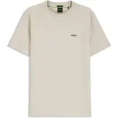 BOSS Shirt beige / zwart