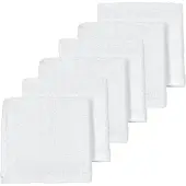 Meyco Spuugdoek Basic Badstof Wit 6-pack