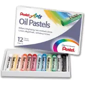 Pentel Oliepastel 12-set