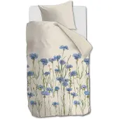 Ariadne at Home Cornflower Dekbedovertrek Zand 140x200/220 cm