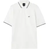 Armani Exchange Shirt zwart / offwhite