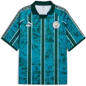 Puma Tricot 'Manchester City King Retro' blauw / petrol / wit