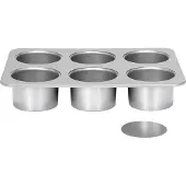 Patisse Cheesecakevorm Mini 8 Cm Staal Zilver