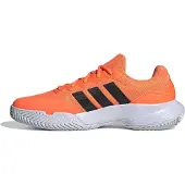 Adidas Sportschoen 'GameCourt 2' donkeroranje / zwart