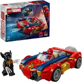 LEGO Marvel Spider-Man in de auto vs. Vergiftigde Wolverine 76336