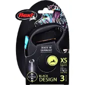 Flexi Rollijn Black Design Cord Xs Blauw 3mtr