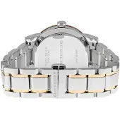 Burberry BU9127 Zilverkleurige wijzerplaat Tweekleurig Dameshorloge