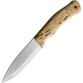 Casström No.10 Swedish Forest knife, sleipner, curly, kydex