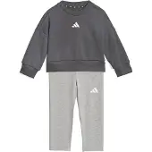 Adidas Trainingspak donkergrijs / grijs gemêleerd / wit
