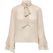 ONLY Blouse 'ONLPeninna' lichtgrijs