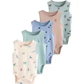Next Rompertje/body lichtbeige / royal blue/koningsblauw / brokaat / pastelgroen