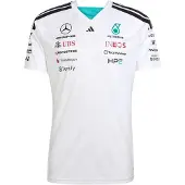 Adidas Functioneel shirt 'Mercedes-Amg Petronas Formula 1 Team Driver' aqua / rood / zwart / wit