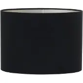 Light & Living Lampenkap Velours Zwart D 38 H 28 Cm