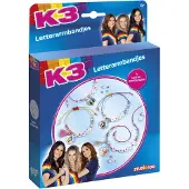 Totum K3 Letterarmbandjes – Vriendschapsarmbandjes met Naam – Kinder Sieraden