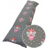 Kerstin Kussensloop 145x40 cm voor Zijslapers - Extra Hoes