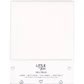 Little Boo Laken Ledikant Uni White 100x150