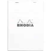 Rhodia notitieblok nr. 16 A5 geruit - wit 6" x 8 1/4" (16201C)